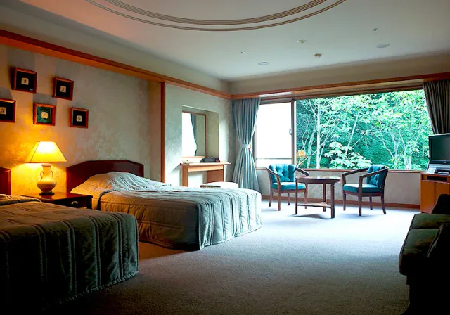 Nishimuraya Hotel Shogetsutei Japanese-Western guest room for a longer Kinosaki stay