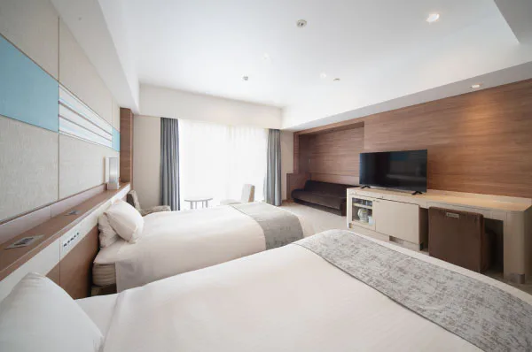 沖繩親子住宿選擇:Vessel Hotel Campana Okinawa 家庭客房實景