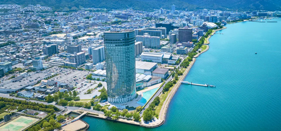 Lake Biwa Otsu Prince Hotel คุ้มไหม? ห้อง 36.2 ตร.ม. แลกกับ shuttle จาก JR Otsu