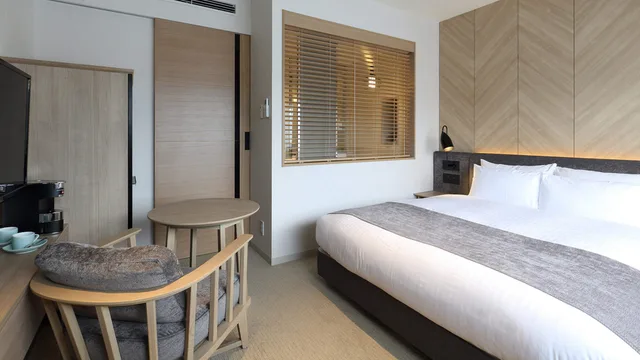 ห้อง Solaria Nishitetsu Hotel Fukuoka เหมาะกับคนที่ช็อปใน Tenjin และต้องการกลับห้องวางของระหว่างวัน