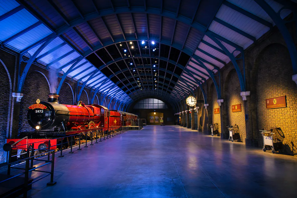 도쿄 해리포터 스튜디오 투어 Platform 9¾와 Hogwarts Express 세트