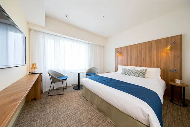 Tokyu Stay Okinawa Naha guest room for an Okinawa family trip