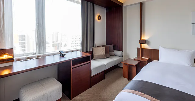Tokyu Stay Fukuoka Tenjin room for a long shopping stay with in-room laundry
