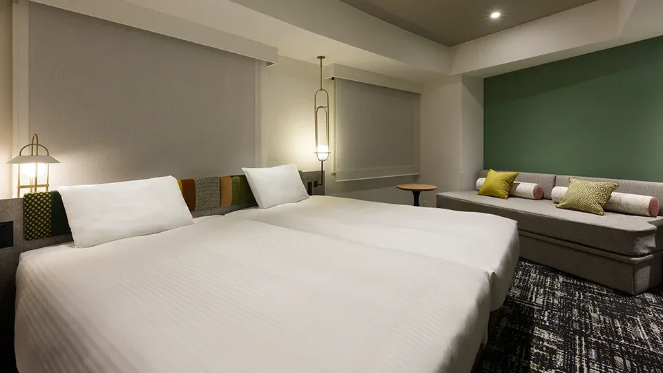 Mitsui Garden Hotel Ueno Superior Twin room interior