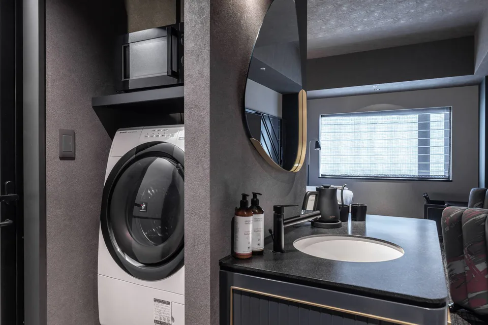 Mercure Tokyu Stay Osaka Namba room with washer-dryer for a long Osaka stay