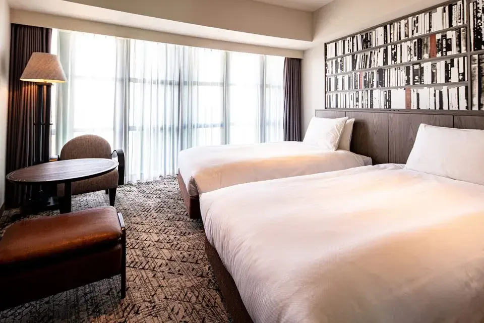THE BASICS FUKUOKA Chapter guest room with contemporary interior