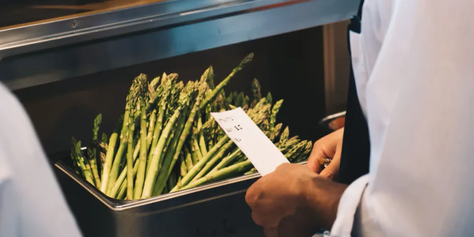 Fresh Hokkaido and Niseko produce prepared for dining at An Dining