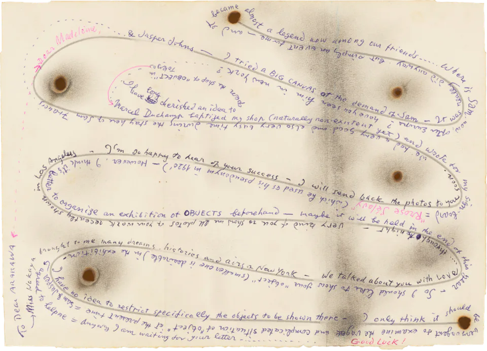 Œuvre Writing and Drawing 1968 de Shūzō Takiguchi au musée Artizon