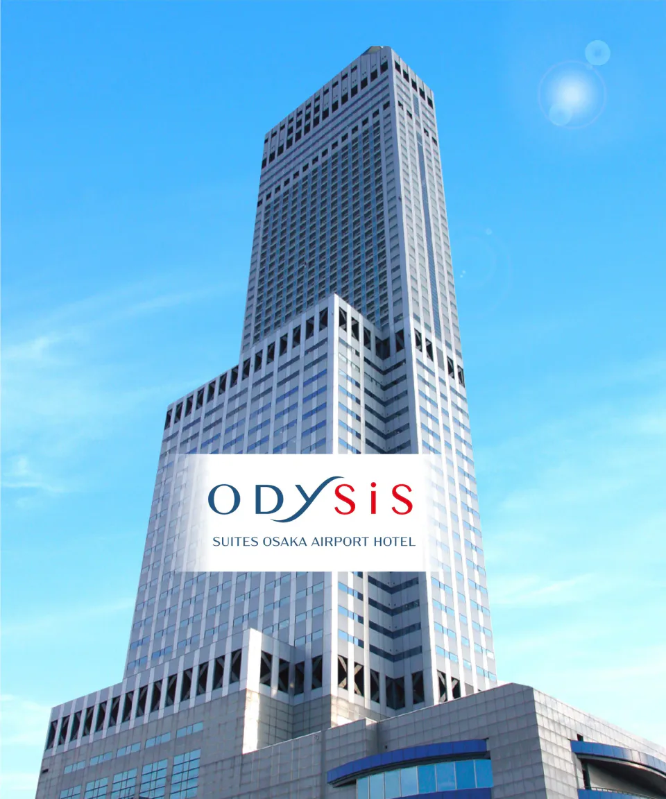 Odysis Suites Osaka Airport Hotel 외관과 린쿠타운 역세권