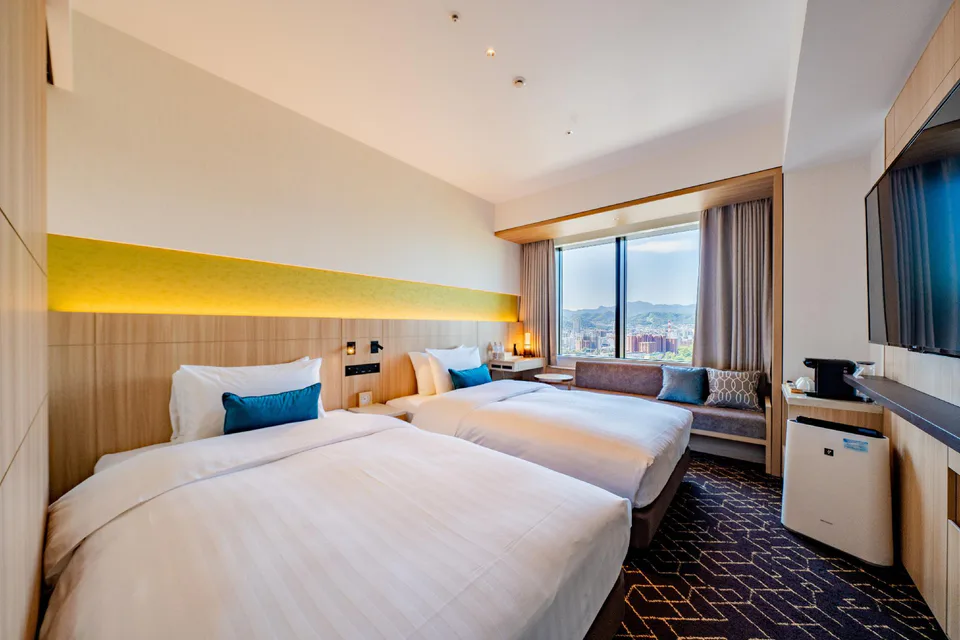 ตัวอย่างพื้นที่ห้องพักของ Keio Prelia Hotel Sapporo สำหรับใช้เทียบก่อนเลือกห้อง 20 หรือ 23 ตารางเมตร