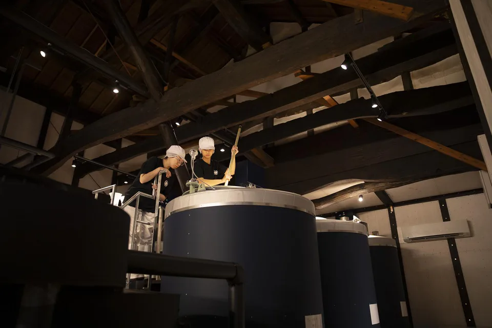 Fukuoka Munakata Sake Brewery Izuhonten after its 2026 renovation, one of the main reasons to take the Munakata full-day tour rather than visit only the shrine