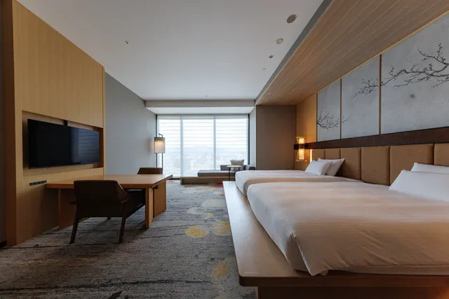 THE BLOSSOM HAKATA Premier HAKATA suite twin guest room