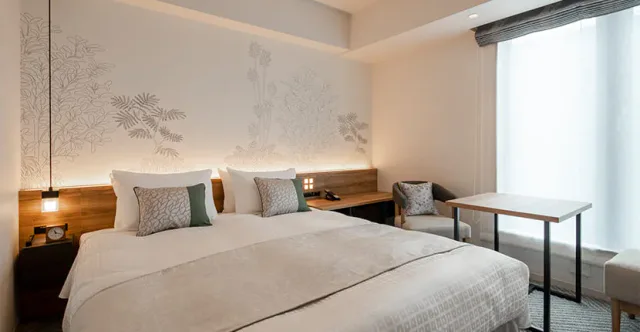 Tokyu Stay Shinjuku Eastside comfort double room with washer and microwave